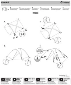 Outwell Cloud 2 Tent -Camping Specialty Shop 111043v20 081