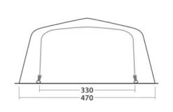 Outwell Wood Lake 7ATC Air Tent 17 Outwell Wood Lake 7ATC Air Tent -Camping Specialty Shop 111200v21 064