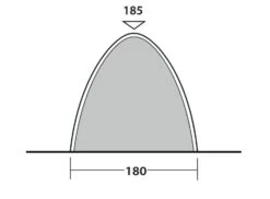 Outwell Free Standing Inner Tent L 10 Outwell Free Standing Inner Tent L -Camping Specialty Shop 111340 free standing inner l drawing other4
