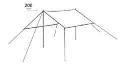 Easy Camp Tarp 4m X 4m -Camping Specialty Shop 120329 2