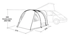 Easy Camp Shamrock Drive Away Awning -Camping Specialty Shop 120398