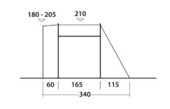 Easy Camp Shamrock Drive Away Awning -Camping Specialty Shop 120398.3