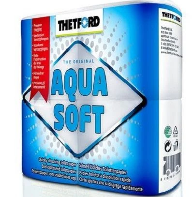 Thetford Aqua Soft Toilet Roll X 4 Rolls 2 Thetford Aqua Soft Toilet Roll X 4 Rolls - Image 2