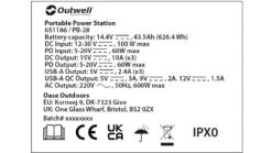 Outwell Akira 600 Power Station -Camping Specialty Shop 651186.4