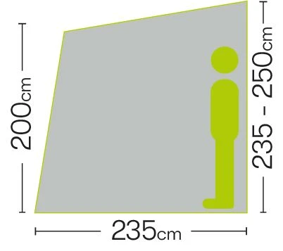 Quest Falcon Air 220 Porch Awning 3 Quest Falcon Air 220 Porch Awning - Image 3