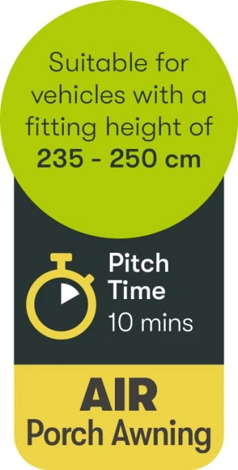 Quest Falcon Air 220 Porch Awning 4 Quest Falcon Air 220 Porch Awning - Image 4