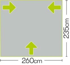 Quest Falcon 260 Poled Porch Caravan Awning -Camping Specialty Shop a3501 7 fullsize