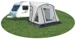 Quest Falcon 260 Poled Porch Caravan Awning -Camping Specialty Shop a3501 fullsize