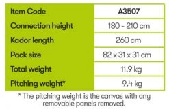 Quest Falcon 300 Low Poled Drive Away Awning 9 Quest Falcon 300 Low Poled Drive Away Awning -Camping Specialty Shop a3507 10 midsize