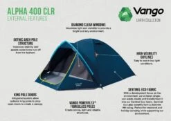 Vango Alpha 400 CLR Tent -Camping Specialty Shop alpha 400 clr