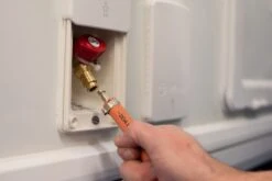 Cadac 1.5m BBQ Point & Hose Kit QR -Camping Specialty Shop bbq point and hose kit lifestyle scaled 1