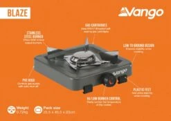Vango Blaze Single Hob -Camping Specialty Shop blaze hr medium