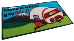 Quest Washable 'Home Is Where You Tow It' Mat -Camping Specialty Shop c0031n midsize 1