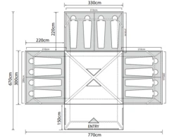 Outdoor Revolution Camp Star 1200 Air Tent Bundle (2022) 24 Outdoor Revolution Camp Star 1200 Air Tent Bundle (2022) -Camping Specialty Shop campstar 1200 1 1