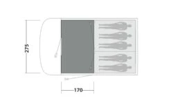 Easy Camp Palmdale 500 Lux Tent Carpet (275cm X 175cm) -Camping Specialty Shop carpet palmdale 500 500 lux