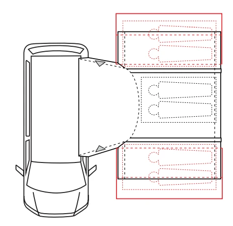Outdoor Revolution Cayman PC Zip On Porch Door 2 Outdoor Revolution Cayman PC Zip On Porch Door - Image 2