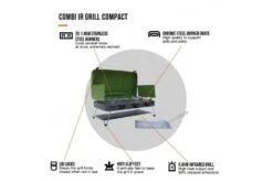 Vango Combi IR Compact Grill Cooker -Camping Specialty Shop combi ir grill compact 4