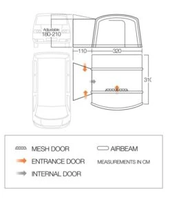Vango Cove II Low Air Drive Away Awning 32 Vango Cove II Low Air Drive Away Awning -Camping Specialty Shop cove ii air low floorplan high 1