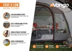 Vango Cove II Low Drive Away Awning -Camping Specialty Shop cove ii low2 1