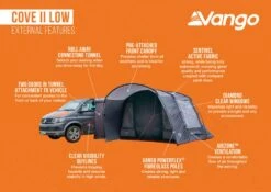 Vango Cove II Low Drive Away Awning -Camping Specialty Shop cove ii low 1