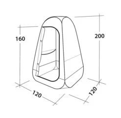 Easy Camp Little Loo Toilet Tent -Camping Specialty Shop easy camp little loo 2