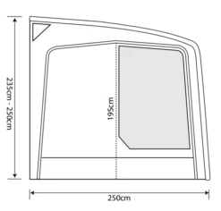 Outdoor Revolution Eclipse Pro 420 Caravan Awning 21 Outdoor Revolution Eclipse Pro 420 Caravan Awning -Camping Specialty Shop eclipse pro 420 spec2