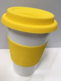 250 X Travel Mug Eco-Ceramic And Silicone -Camping Specialty Shop eco cup 5 1 1 1 1