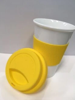 100 X Travel Mug Eco-Ceramic And Silicone 11 100 X Travel Mug Eco-Ceramic And Silicone -Camping Specialty Shop eco cup 6 1 1 2