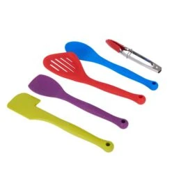 Colourworks 5 Piece Silicone Kitchen Utensils Set 11 Colourworks 5 Piece Silicone Kitchen Utensils Set -Camping Specialty Shop igjpd64qbzutlkl1kxxb 51144