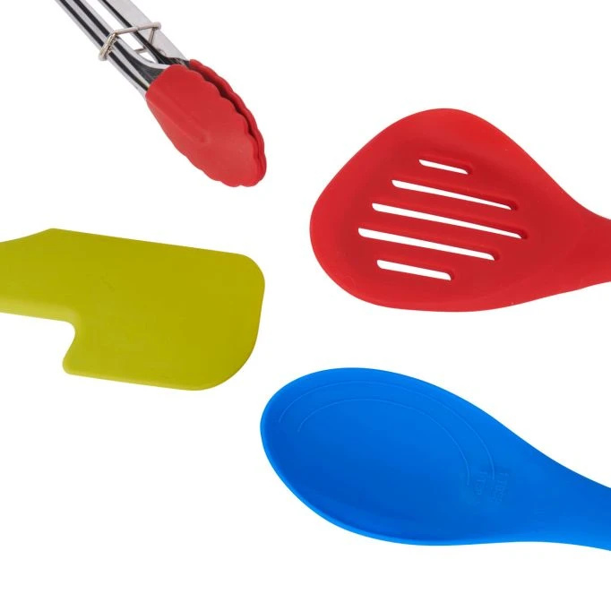 Colourworks 5 Piece Silicone Kitchen Utensils Set 5 Colourworks 5 Piece Silicone Kitchen Utensils Set - Image 5