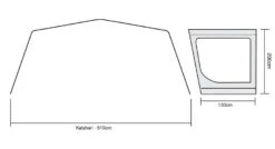 Outdoor Revolution Kalahari PC 7.0 Side Sun Wing -Camping Specialty Shop kalahari side wing 1 1 1