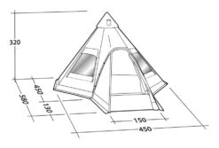 Robens Kiowa Tipi Tent 18 Robens Kiowa Tipi Tent -Camping Specialty Shop kiowa tipi measurements