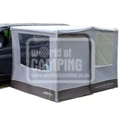 Outdoor Revolution Cayman Sun Canopy Front Panel -Camping Specialty Shop orda1408 caymansuncanopy sidewalls frontdoor