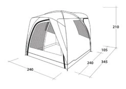 Outwell Beachcrest Driveaway Awning -Camping Specialty Shop outwell beachcrest dimensions