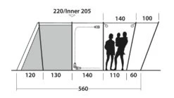 Outwell Montana 6PE Tent -Camping Specialty Shop outwell montana 6pe tent specs