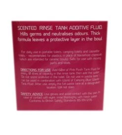 WoC Blue 2 Ltr & Pink 2 Ltr Toilet Fluid Package -Camping Specialty Shop pink back 1 1