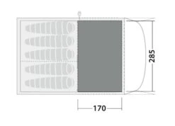 Robens Wolf Moon 5XP Carpet (285cm X 170cm) -Camping Specialty Shop robens wolf carpet