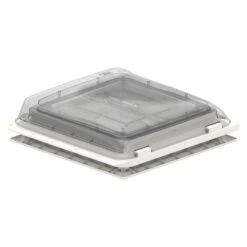 Fiamma 400 X 400 Roof Vent Crystal -Camping Specialty Shop roof vent2
