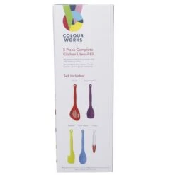 Colourworks 5 Piece Silicone Kitchen Utensils Set 13 Colourworks 5 Piece Silicone Kitchen Utensils Set -Camping Specialty Shop rpso2c0hlu6savolyhjt 12704