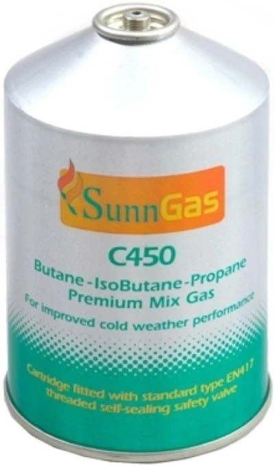 Sunncamp 450g Self Sealing Gas Cartridge 2 Sunncamp 450g Self Sealing Gas Cartridge - Image 2