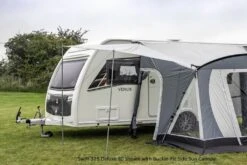 Sunncamp Swift Deluxe 325 SC Caravan Awning -Camping Specialty Shop swift deluxe 325 sc with side sun canopy 2