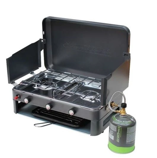 Outdoor Revolution Twin Burner Gas Stove & Grill 6 Outdoor Revolution Twin Burner Gas Stove & Grill - Image 6