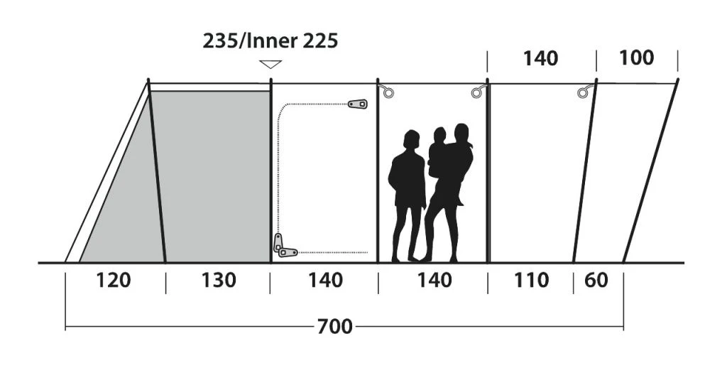 Outwell Vermont 7PE Tent Package 5 Outwell Vermont 7PE Tent Package - Image 5