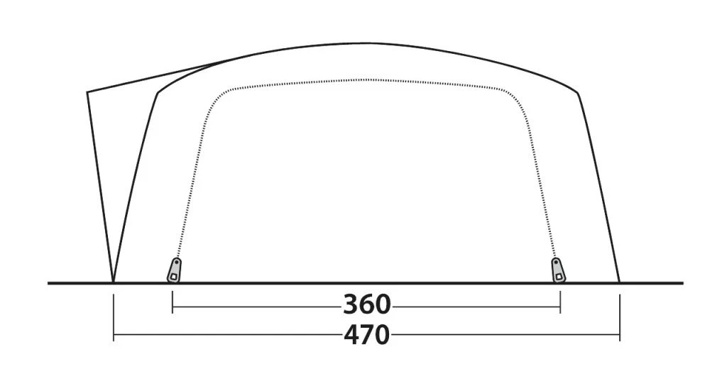 Outwell Vermont 7PE Tent Package 6 Outwell Vermont 7PE Tent Package - Image 6