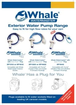 Whale Watermaster EP1612 High Flow Pump -Camping Specialty Shop whalewatermasterpumprange 0414 page 001