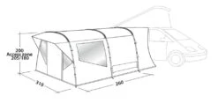 Easy Camp Wimberly Drive Away Awning -Camping Specialty Shop wimberly dimensions